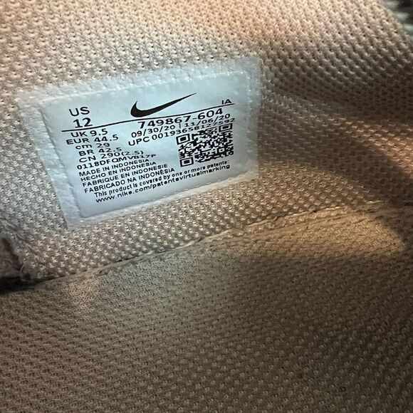 NIKE COURT ROYALE WOMEN'S Size 12 SHOES 749867 604 Lace Up - Picture 2 of 8